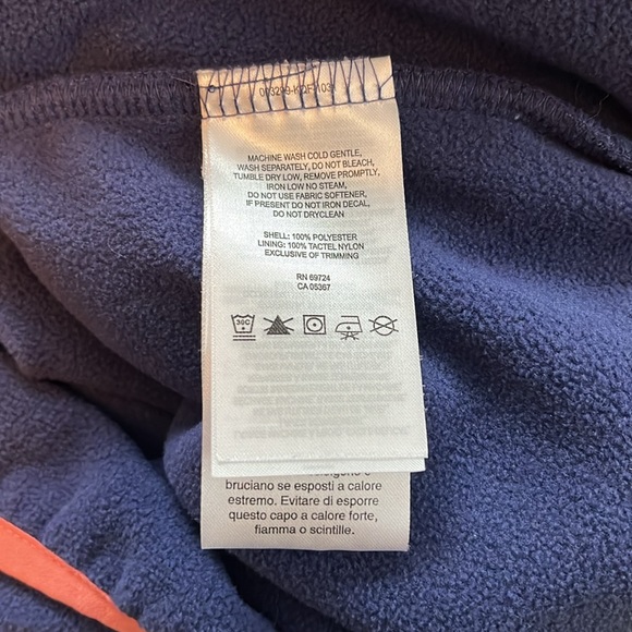 Columbia Mountain Side 1/2 Snap Pullover Fleece Jacket - Small - Picture 8 of 8